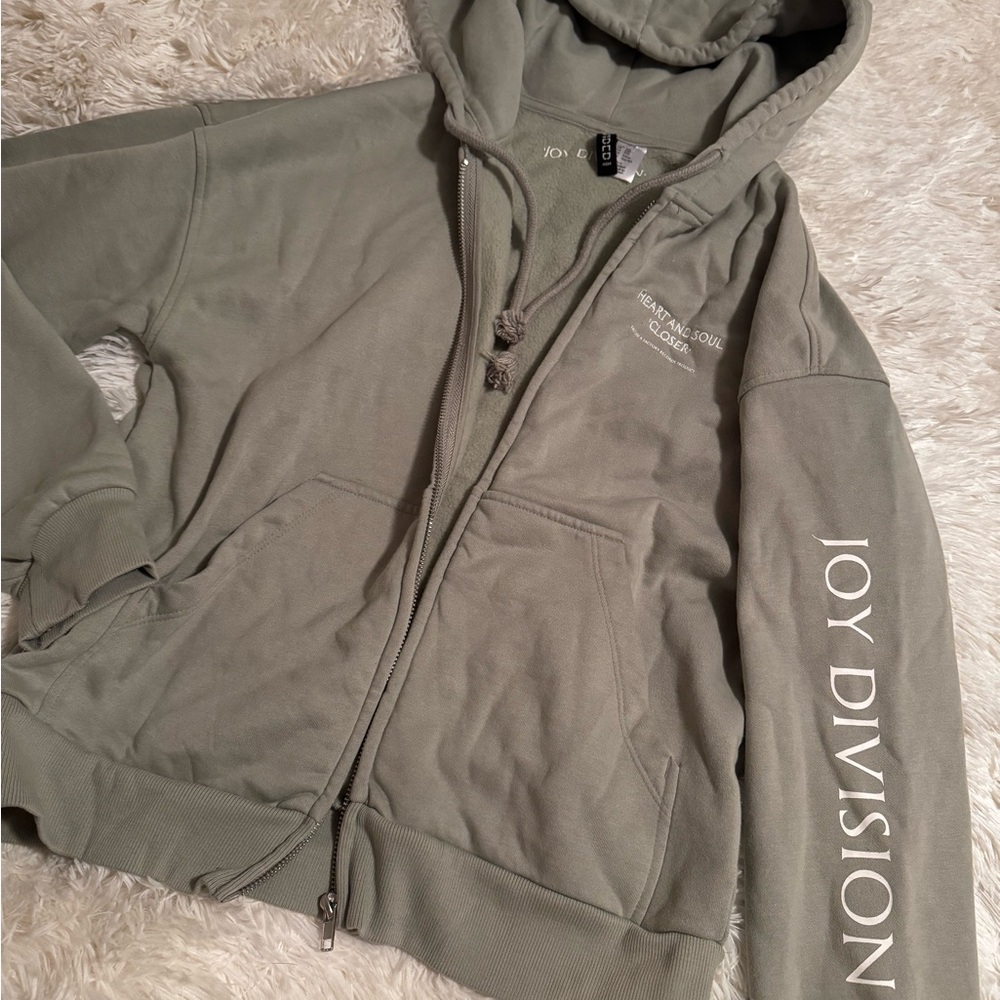 H&M Gray Heart and Soul Hoodie
